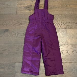 Alpine purple girls snowpants 3T EUC